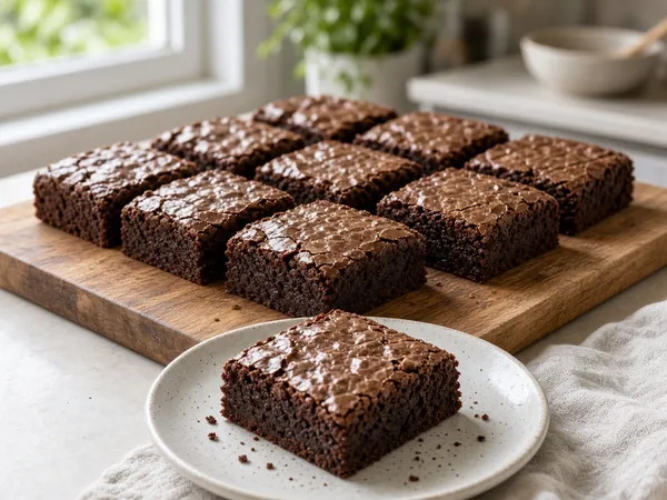 Fudgy Cocoa Brownies