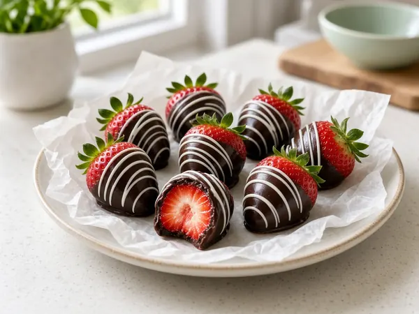 Chocolate-Dipped Strawberries