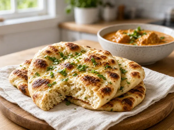 Homemade Naan