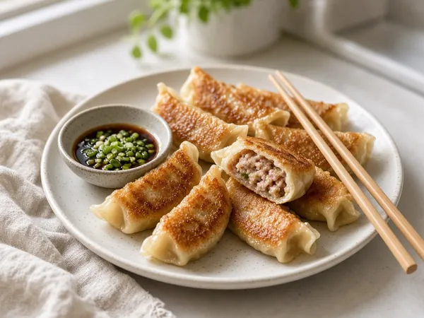 Pork and Cabbage Dumplings (Jiaozi)